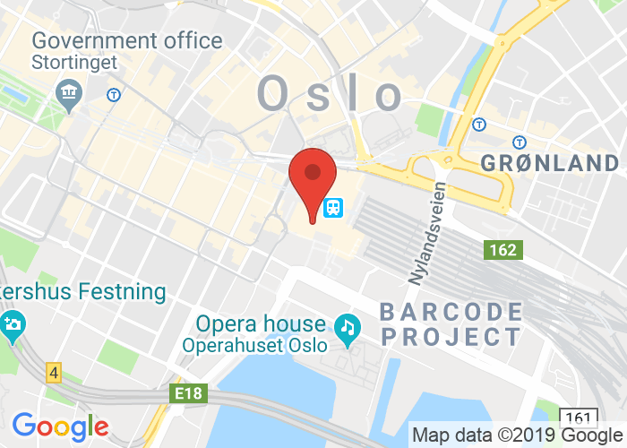 Jernbanetorget 1, 0154 Oslo